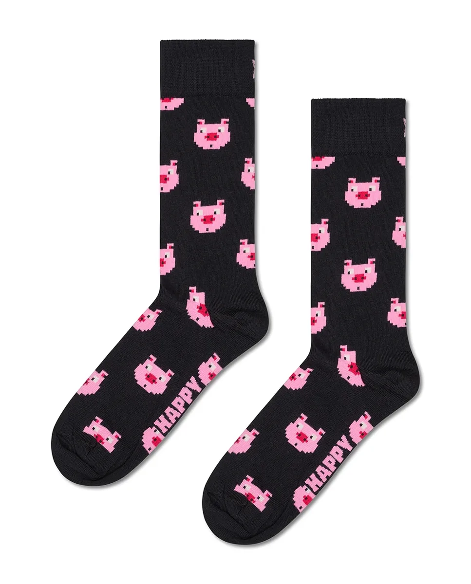 Черные носки-свиньи Happy Socks
Черные носки-свиньи Happy Socks