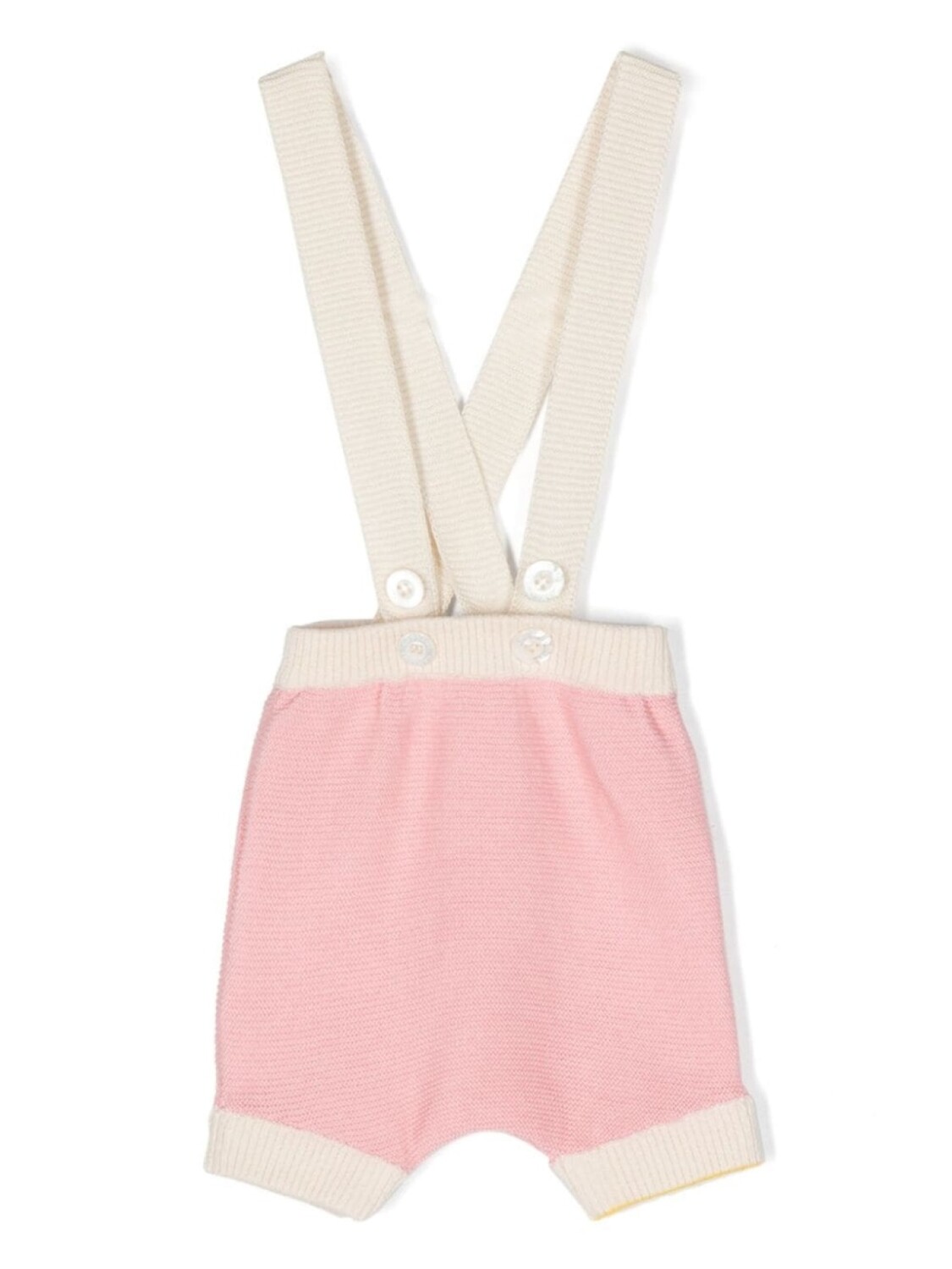 Gensami трикотажные шорты с подтяжками, розовый 
Gensami трикотажные шорты с подтяжками, розовый