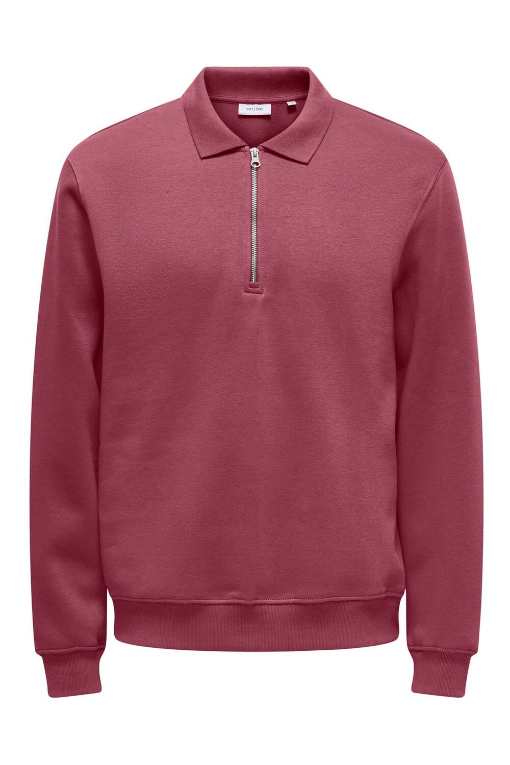 Джемпер поло с длинными рукавами и застежкой молнией 3/4 Only & Sons, бургундия
Джемпер поло с длинными рукавами и застежкой молнией 3/4 Only & Sons, бургундия