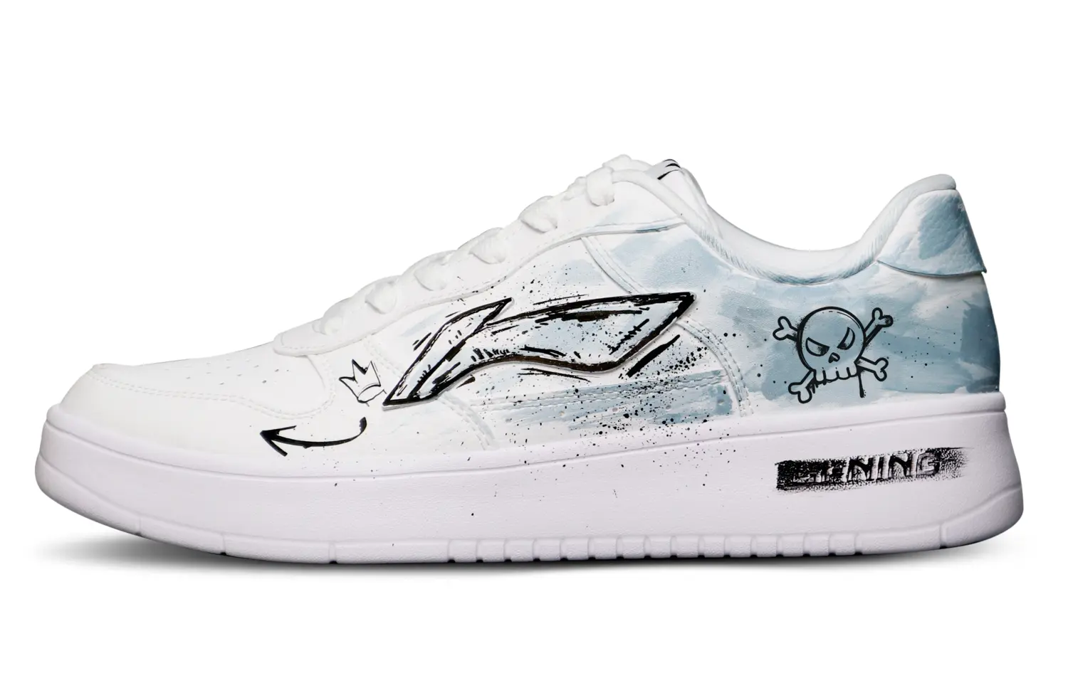 Кроссовки LINING Sports Life Collection Skateboarding Shoes Men Low-top White/Blue, белый
Кроссовки LINING Sports Life Collection Skateboarding Shoes Men Low-top White/Blue, белый