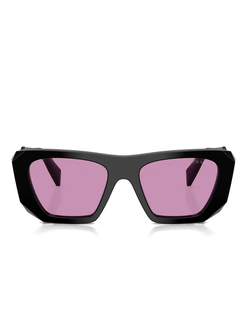 Солнцезащитные очки с геометрической оправой Symbole Prada, черный
Солнцезащитные очки с геометрической оправой Symbole Prada, черный