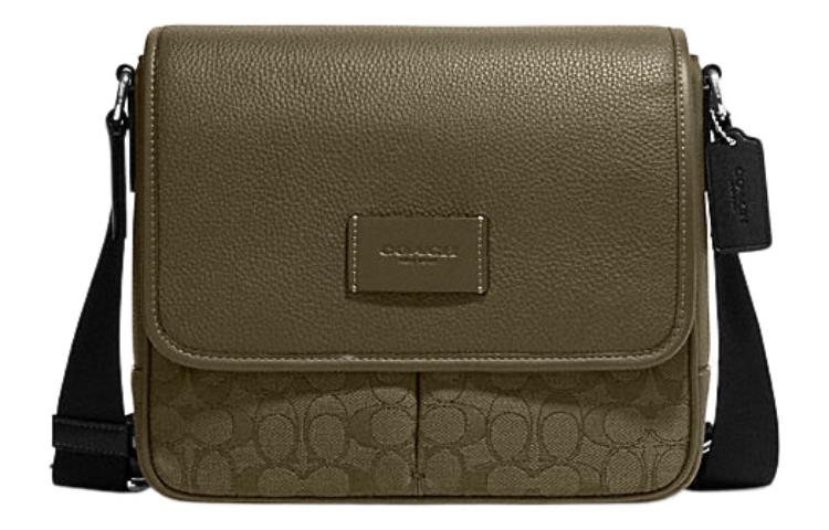 Сумка через плечо из спринт-кожи с текстильными вставками на плечевом ремне, средний размер, мужская, умбра COACH
Сумка через плечо из спринт-кожи с текстильными вставками на плечевом ремне, средний размер, мужская, умбра COACH