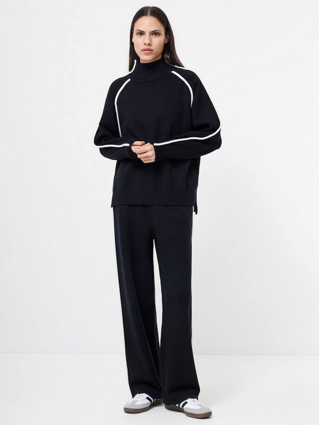 Джордан колор контраст джемпер French Connection, Black/White
Джордан колор контраст джемпер French Connection, Black/White