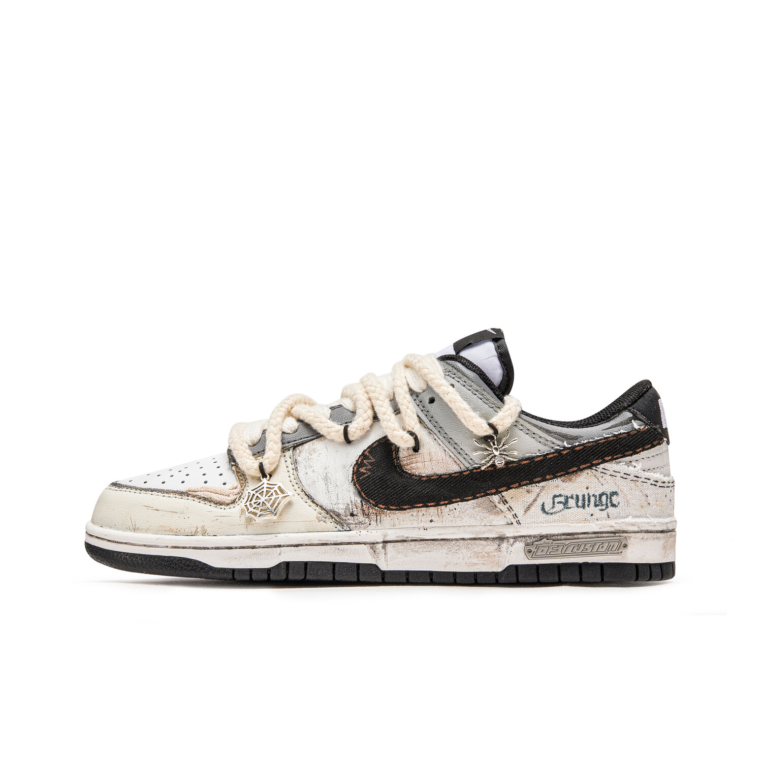 Nike Dunk 'Black' нескользящие легкие амортизирующие низкие детские скейтбординг кроссовки ecru для подростков
Nike Dunk 'Black' нескользящие легкие амортизирующие низкие детские скейтбординг кроссовки ecru для подростков