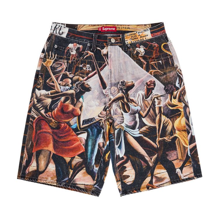 Шорты Supreme x Ernie Barnes Baggy Denim Short, Dance
Шорты Supreme x Ernie Barnes Baggy Denim Short, Dance