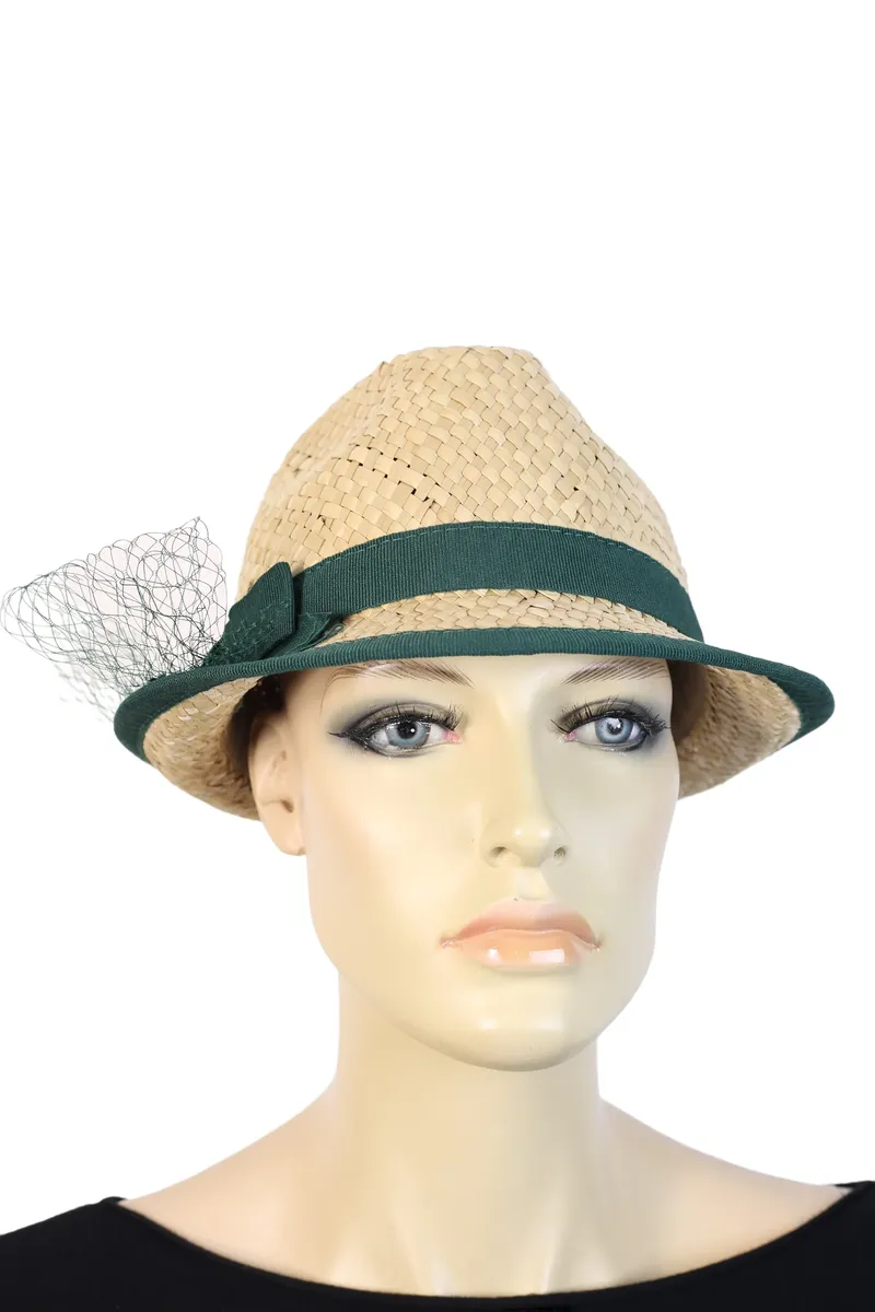 Традиционная шляпа Allgäu Rebell "Мюнхен" (1 шт.), из рафии, производство Италия, зеленый
Традиционная шляпа Allgäu Rebell "Мюнхен" (1 шт.), из рафии, производство Италия, зеленый