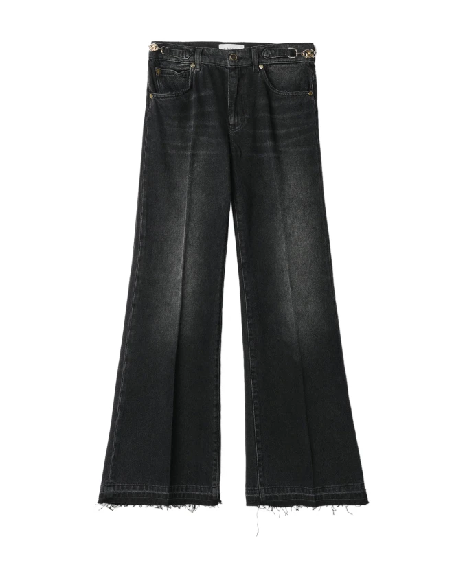 Стильные черные джинсы-палаццо Gaã«Lle Paris, черный
Стильные черные джинсы-палаццо Gaã«Lle Paris, черный