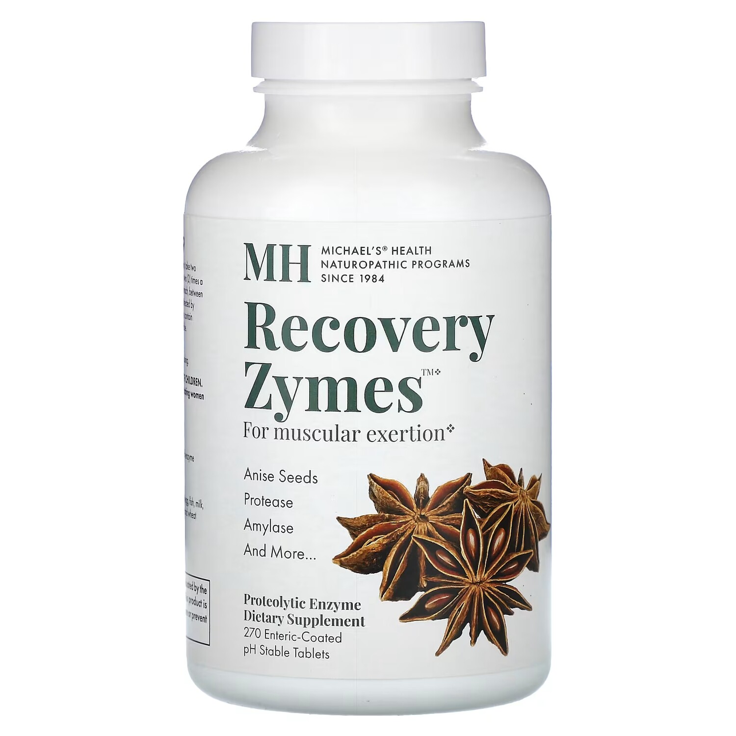 Добавка Michael's Naturopathic Recovery Zymes 270
Добавка Michael's Naturopathic Recovery Zymes 270