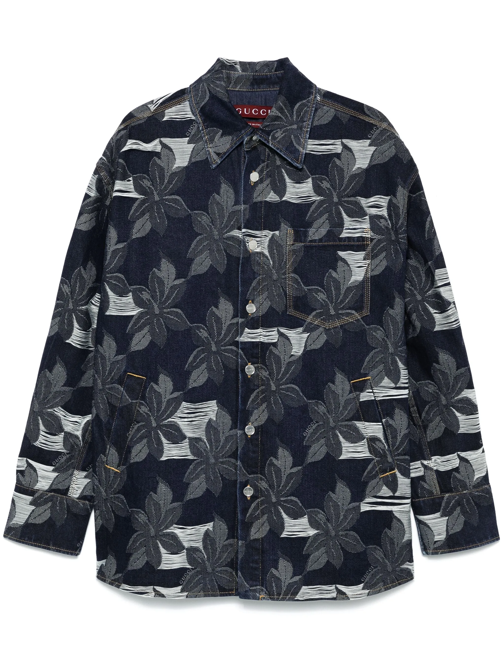 Джинсовая рубашка Gucci, синий
Джинсовая рубашка Gucci, синий