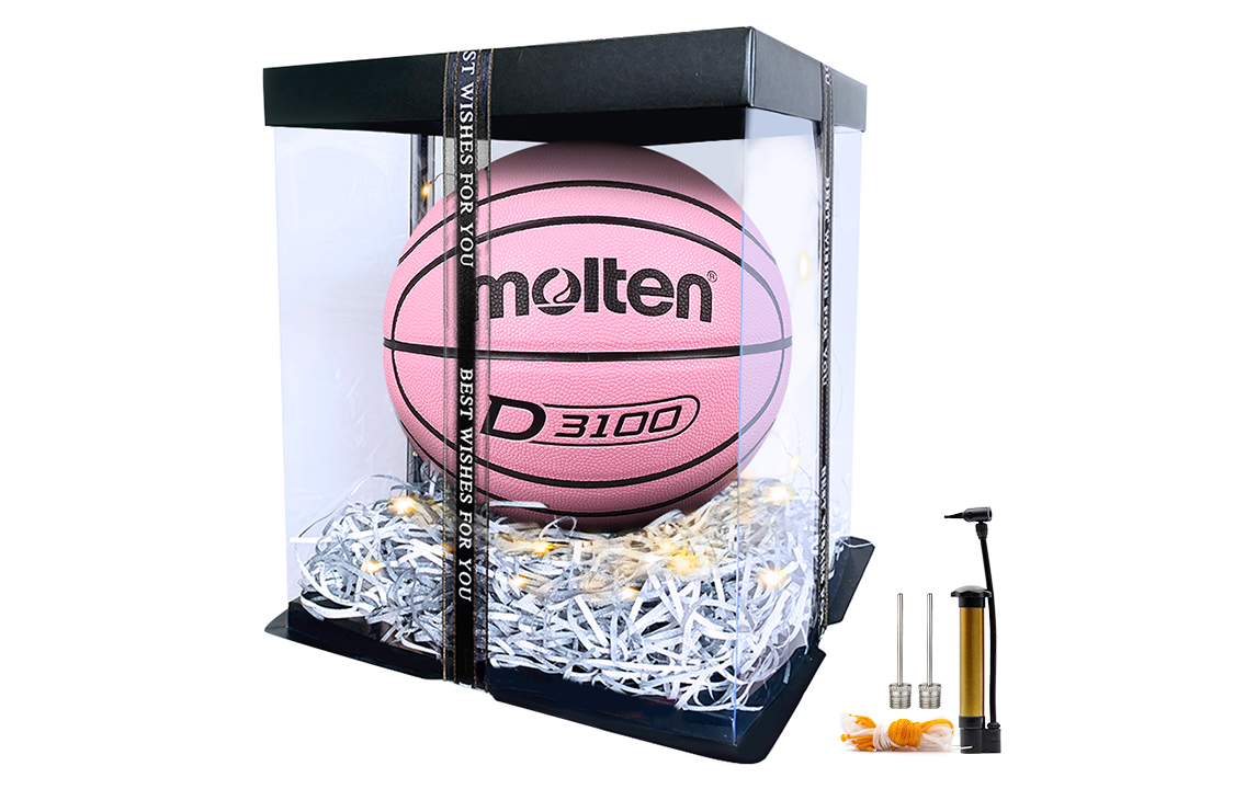 Баскетбольный мяч Molten, gift box set-accessory included
Баскетбольный мяч Molten, gift box set-accessory included