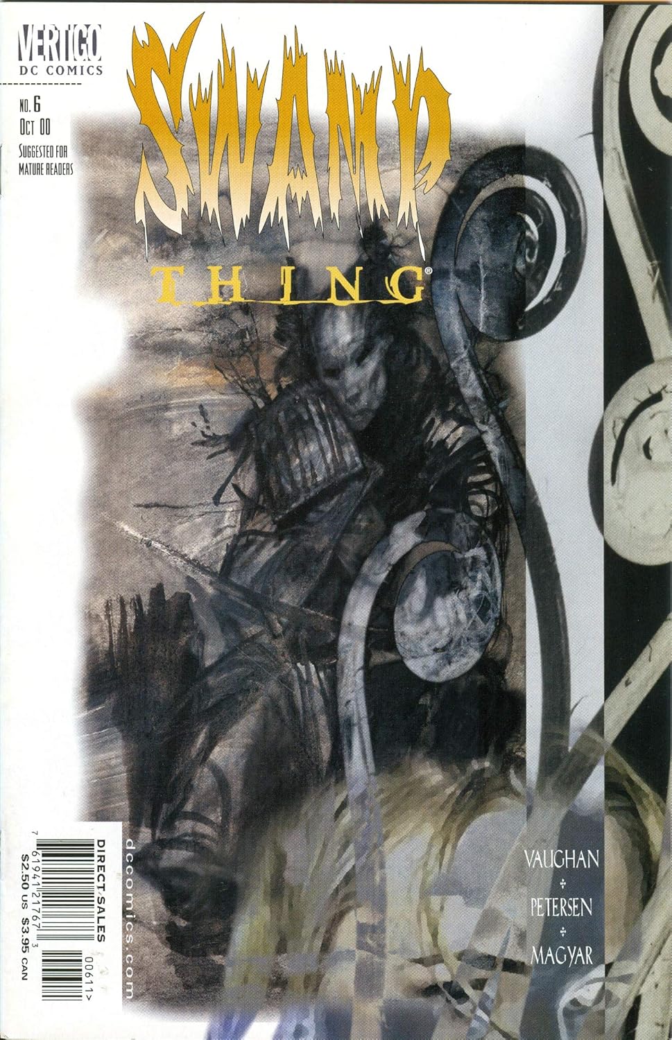 Swamp Thing No. 6 - Killing Time Part 3 (2000) (Vertigo)
Swamp Thing No. 6 - Killing Time Part 3 (2000) (Vertigo)