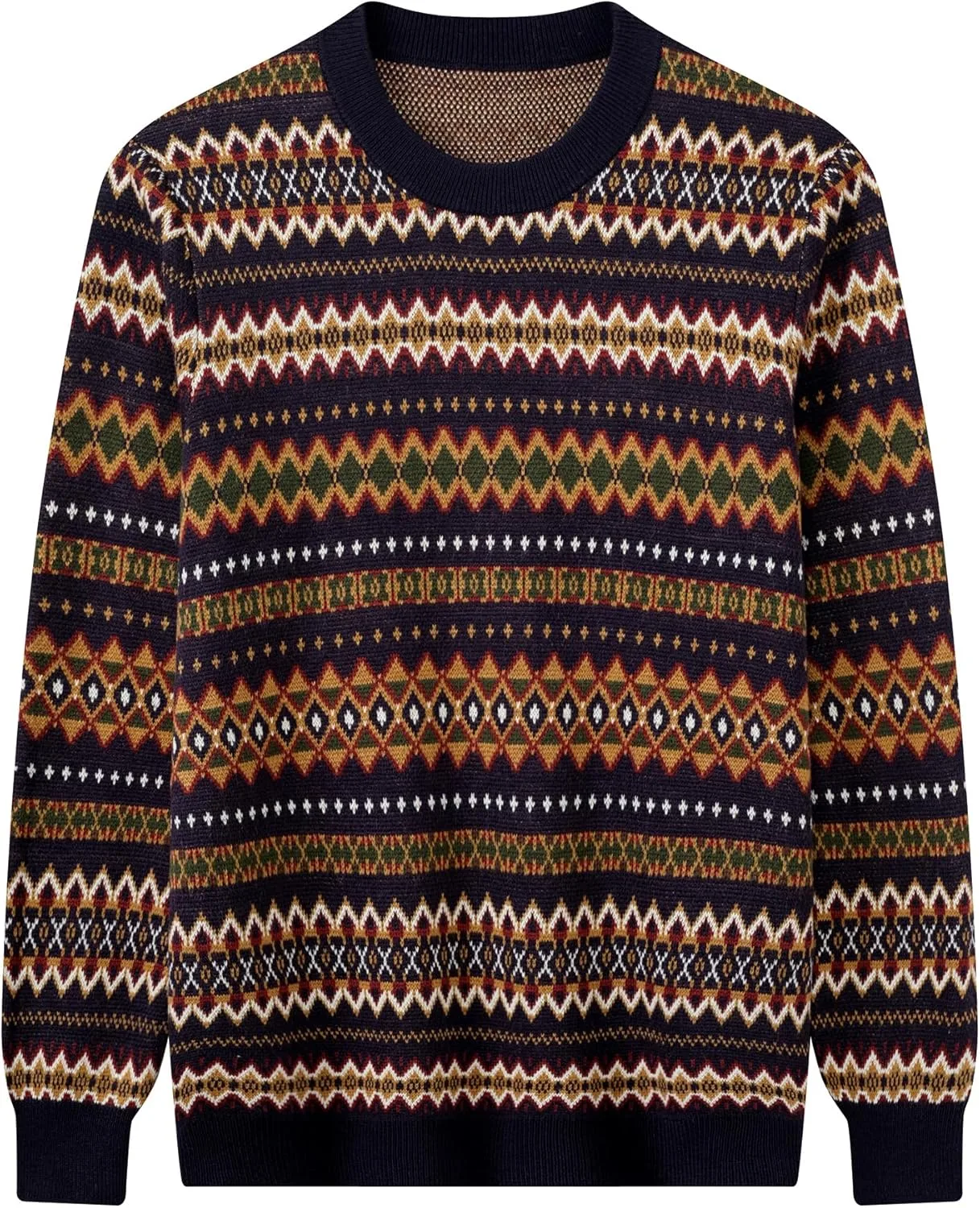 Мужской свитер в стиле британского винтажа с узором аргайл, свободный пуловер с длинным рукавом ZHILI
Мужской свитер в стиле британского винтажа с узором аргайл, свободный пуловер с длинным рукавом ZHILI