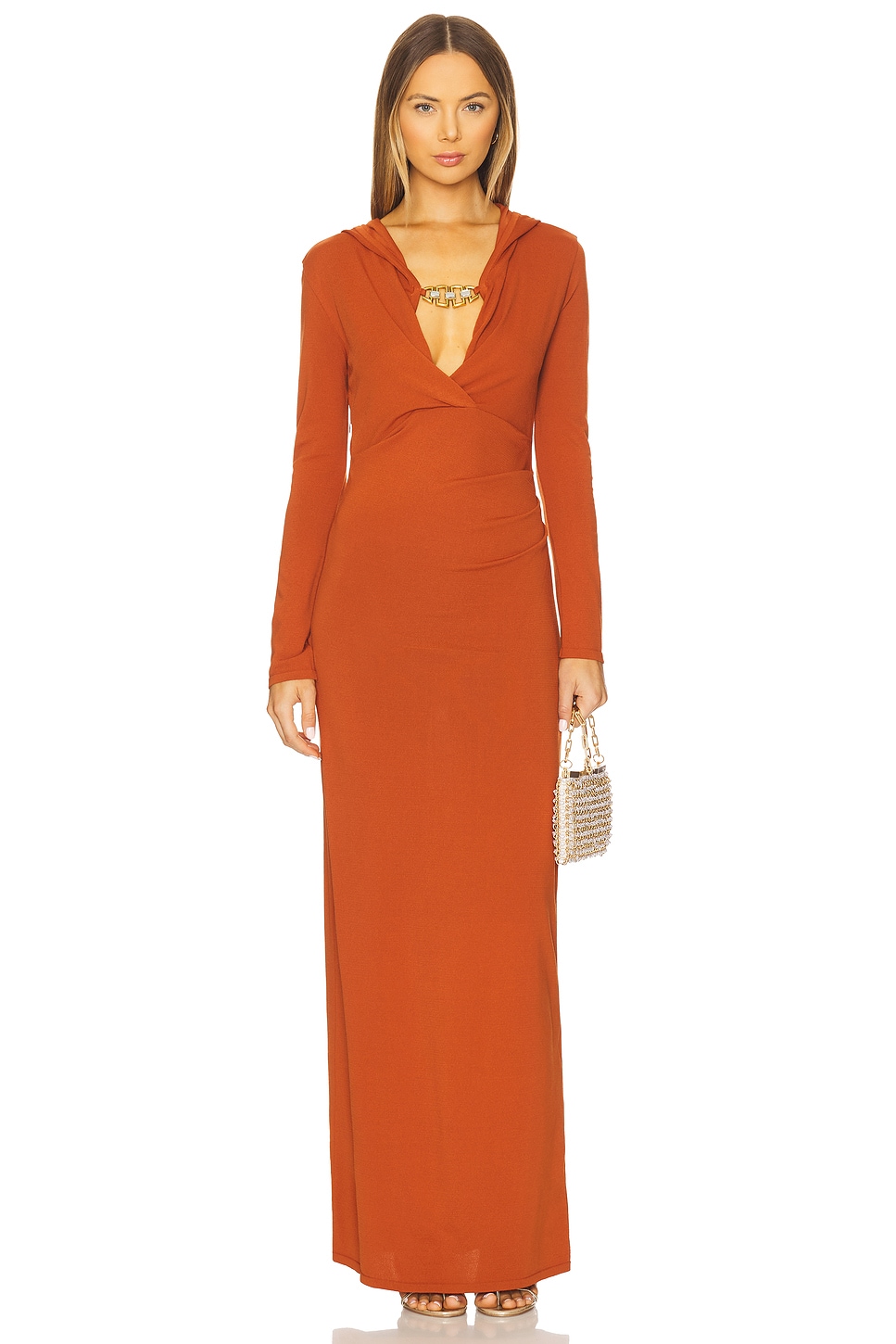 Длинное платье с длинным рукавом Giuseppe Di Morabito, brown
Длинное платье с длинным рукавом Giuseppe Di Morabito, brown