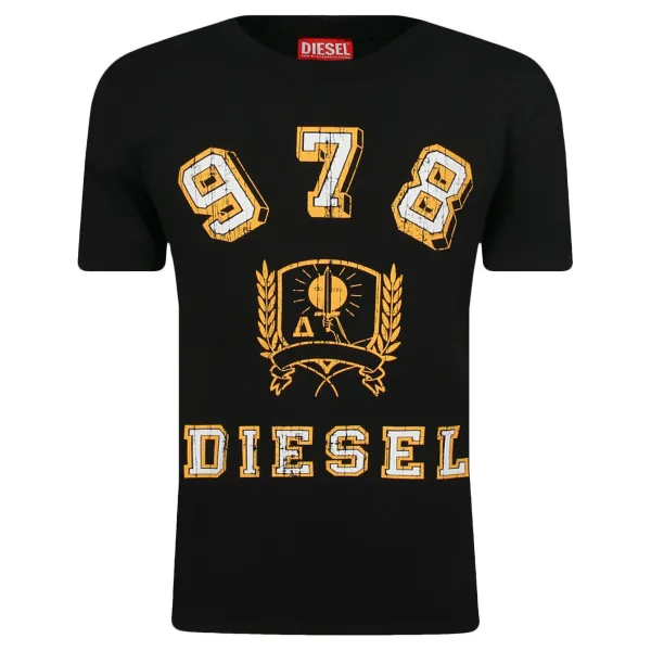 Футболка стандартного кроя Diesel, черный
Футболка стандартного кроя Diesel, черный