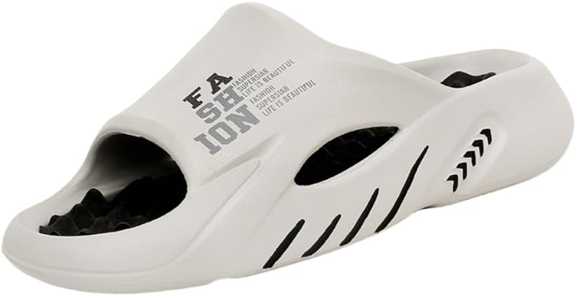 Мужские массажные сандалии, повседневные нескользящие тапочки, для дома и улицы, пляжа и душа, с открытым носком, весна и лето Hhhchpm, черный
Мужские массажные сандалии, повседневные нескользящие тапочки, для дома и улицы, пляжа и душа, с открытым носком, весна и лето Hhhchpm, черный