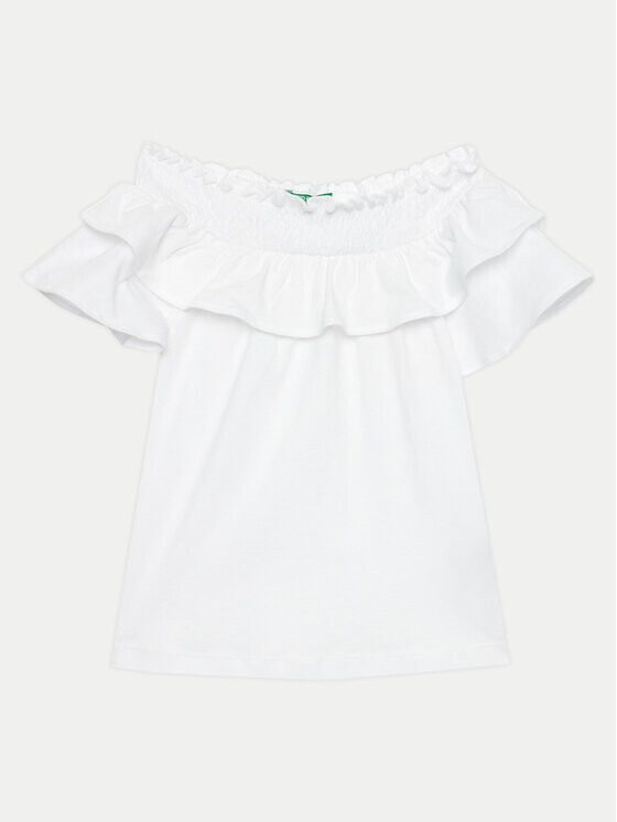 Блуза свободного кроя United Colors Of Benetton, белый
Блуза свободного кроя United Colors Of Benetton, белый