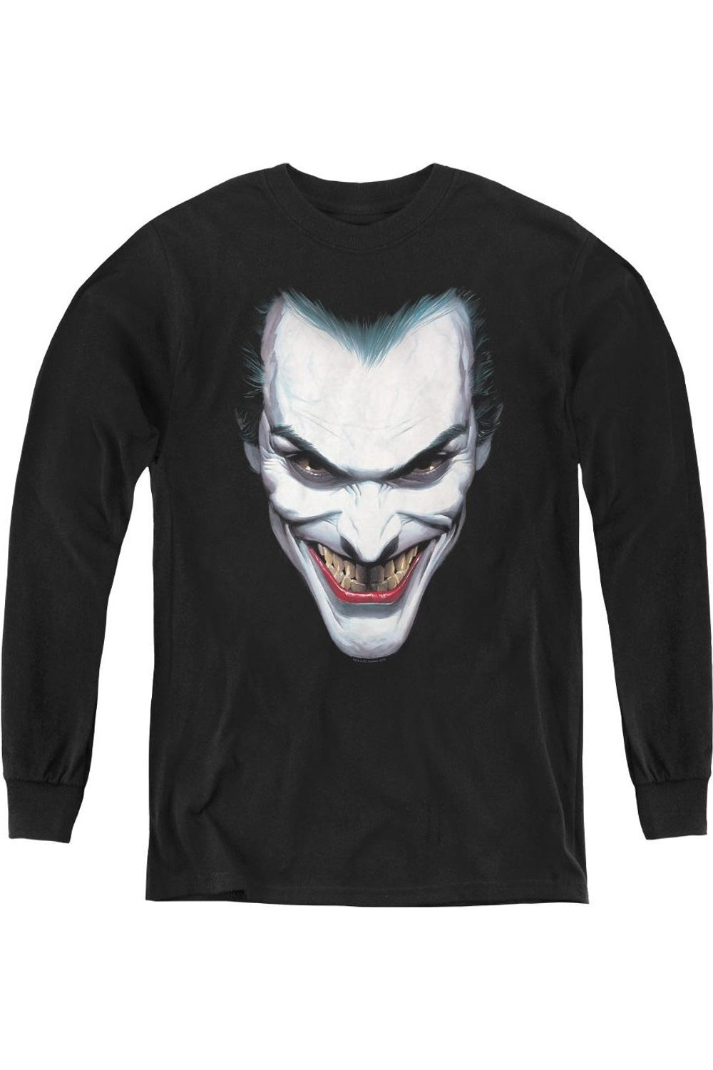 Футболка с портретом Джокера из Batman с длинными рукавами для молодежи Gildan, черный
Футболка с портретом Джокера из Batman с длинными рукавами для молодежи Gildan, черный
