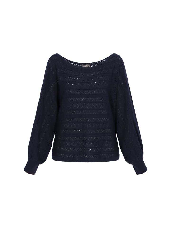 DreiMaster Женский свитер темно-синего цвета
DreiMaster Женский свитер темно-синего цвета