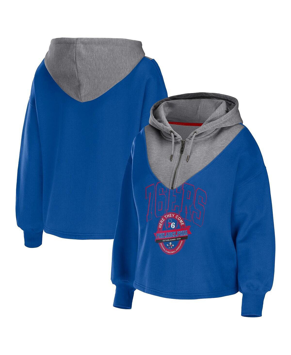 Женская куртка с капюшоном на молнии Royal Philadelphia 76ers WEAR by Erin Andrews
Женская куртка с капюшоном на молнии Royal Philadelphia 76ers WEAR by Erin Andrews