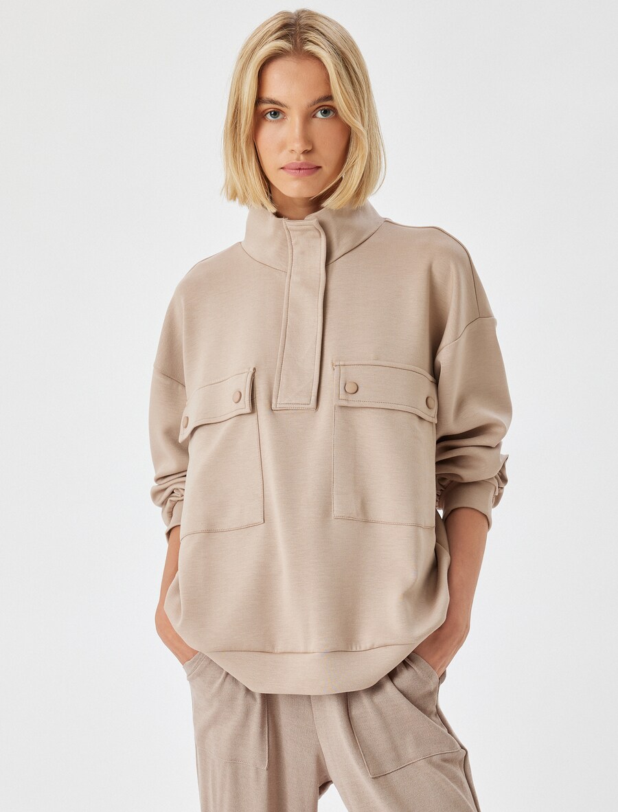 Пижамная рубашка Koton, бежевый
Пижамная рубашка Koton, бежевый