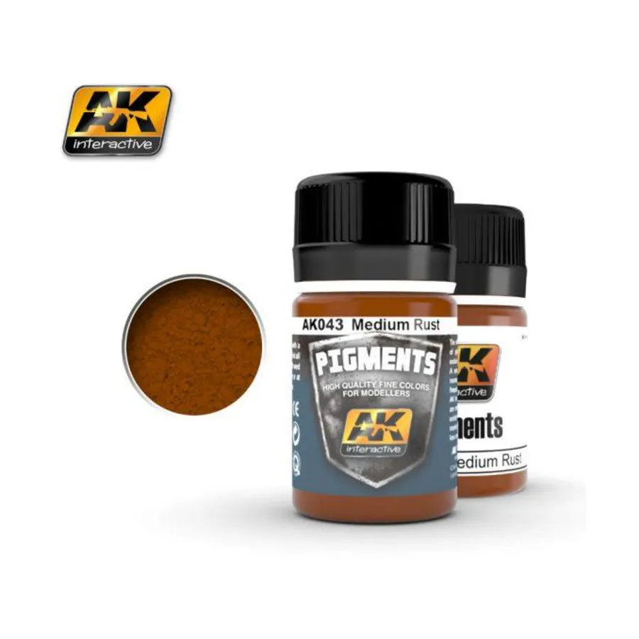 Средняя ржавчина, Pigments (AK-Interactive)
Средняя ржавчина, Pigments (AK-Interactive)