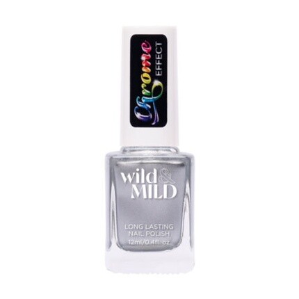 Лак для ногтей Wild & Mild с эффектом хрома Angel Delight 12 мл 
Лак для ногтей Wild & Mild с эффектом хрома Angel Delight 12 мл