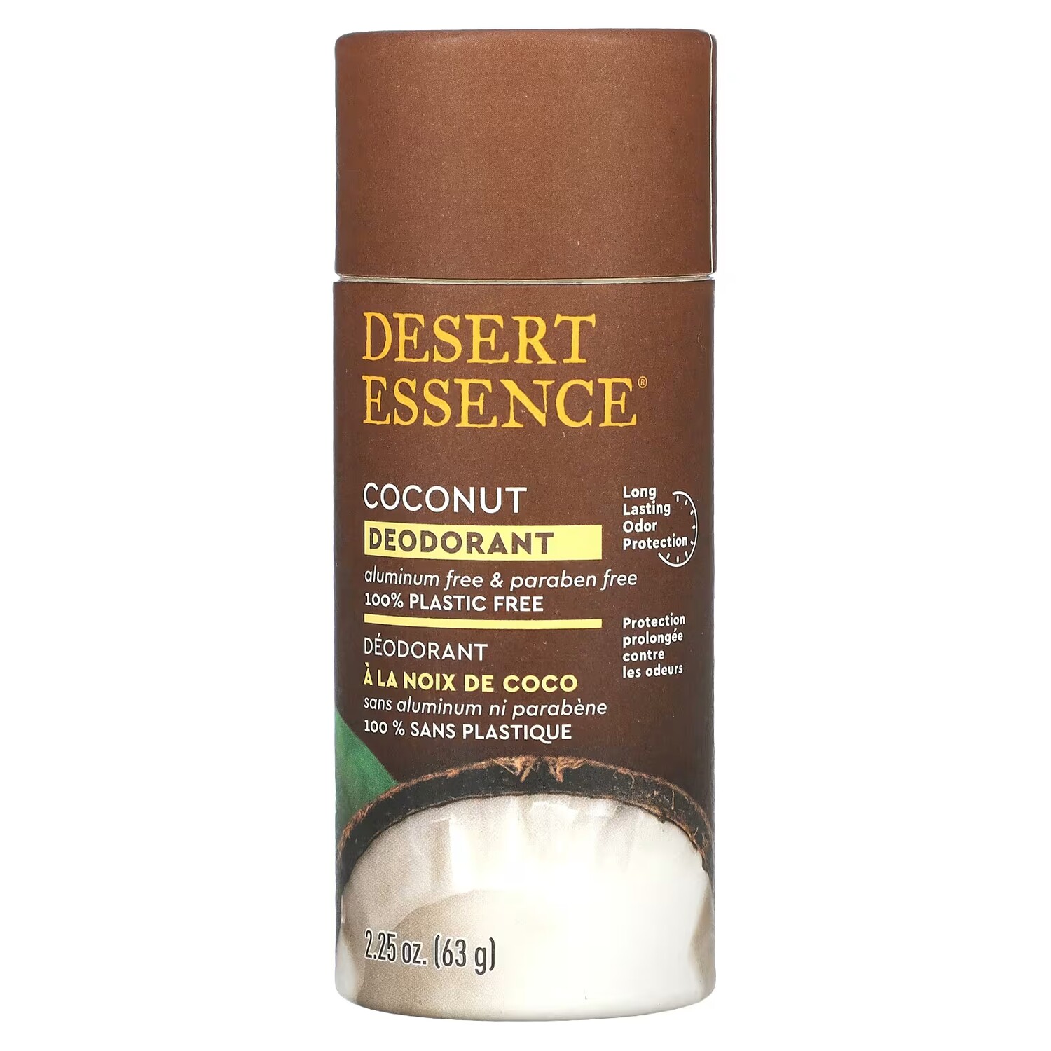 Дезодорант Desert Essence Кокос, 2,25 унции (63 г)
Дезодорант Desert Essence Кокос, 2,25 унции (63 г)