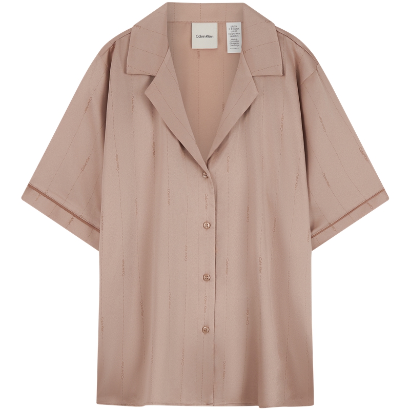 SS25 пижамная блузка Women's Calvin Klein, бронзовый
SS25 пижамная блузка Women's Calvin Klein, бронзовый