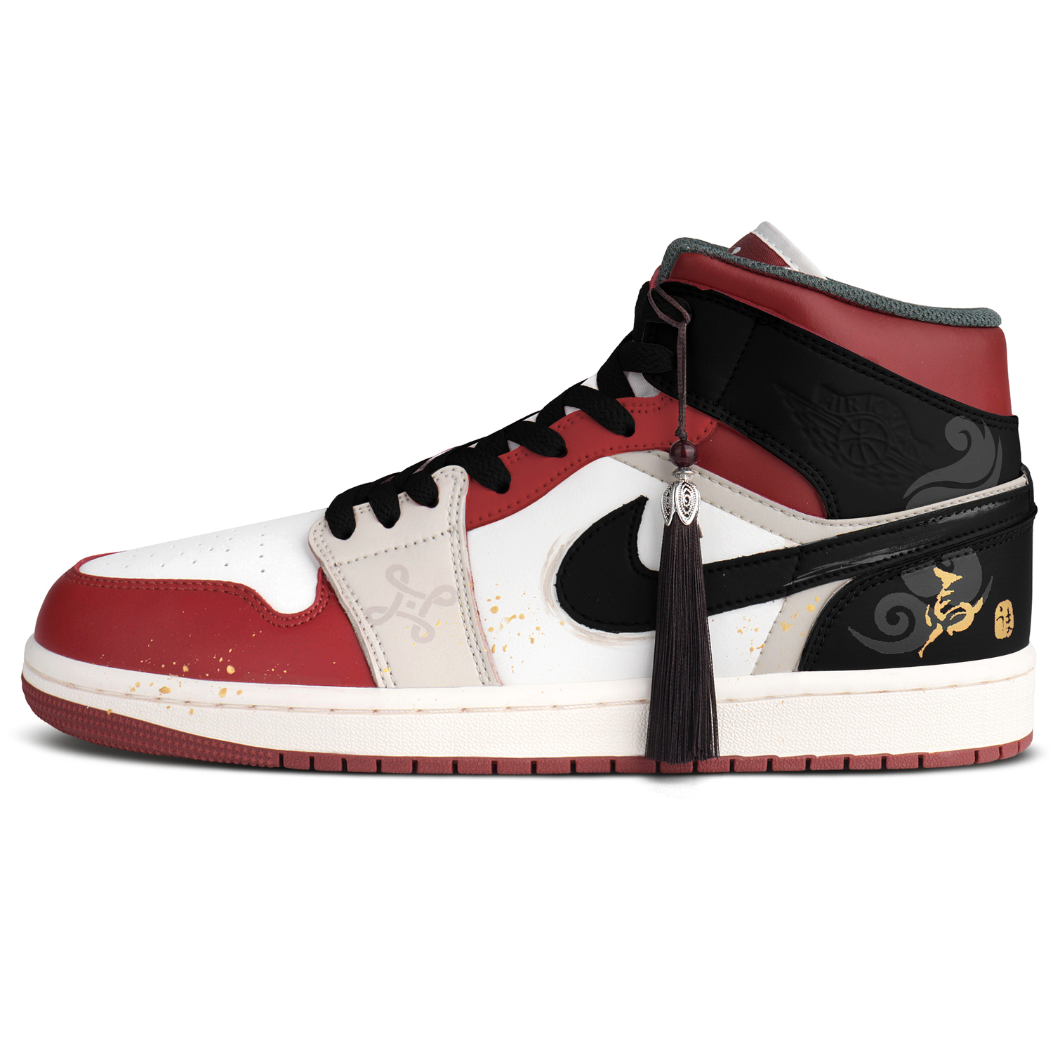 Кроссовки Air 1 Mid top Vintage баскетбольные unisex черный Jordan, красный
Кроссовки Air 1 Mid top Vintage баскетбольные unisex черный Jordan, красный