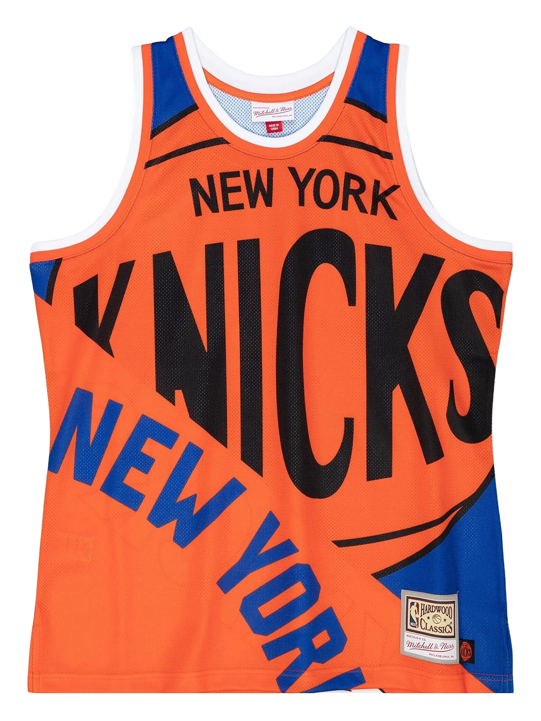 Топ Big Face 1997 из коллаборации с NBA New York Knicks Mitchell & Ness, оранжевый
Топ Big Face 1997 из коллаборации с NBA New York Knicks Mitchell & Ness, оранжевый
