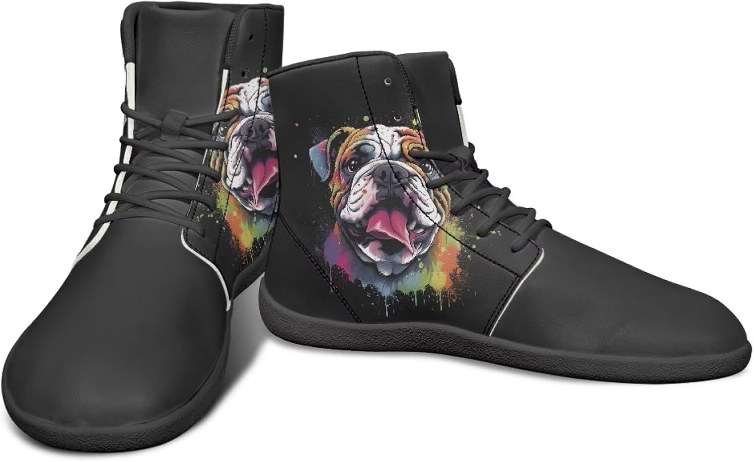 Мужские кроссовки с высокой посадкой и рисунком животных без подошвы с нулевым перепадом, с резиновой подошвой для бега, походов и путешествий Watdotory, Watercolour Pug Design
Мужские кроссовки с высокой посадкой и рисунком животных без подошвы с нулевым перепадом, с резиновой подошвой для бега, походов и путешествий Watdotory, Watercolour Pug Design