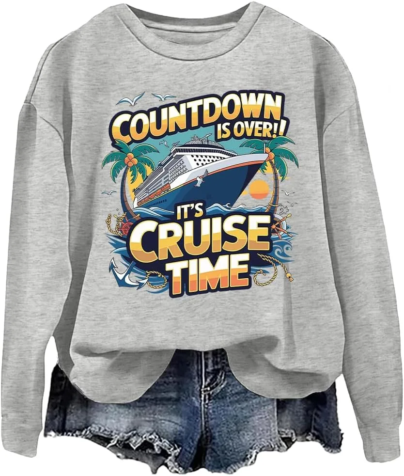 Свитшут Countdown Is Over Its Cruise Time NACJOM
Свитшут Countdown Is Over Its Cruise Time NACJOM