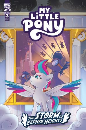My Little Pony The Storm of Zephyr Heights #3 CVR B Coller (IDW)
My Little Pony The Storm of Zephyr Heights #3 CVR B Coller (IDW)