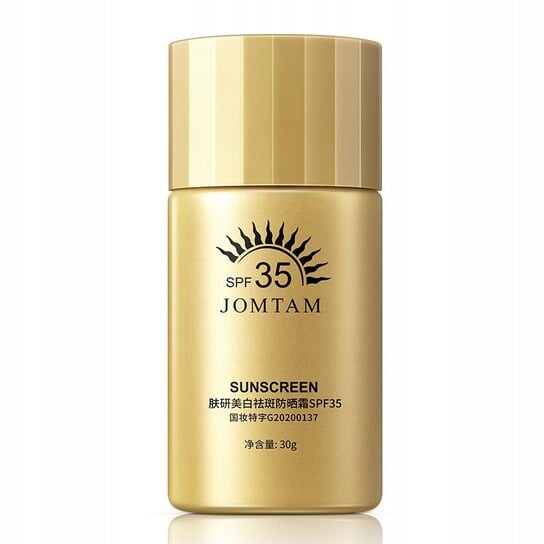 Солнцезащитный крем Jomtam SPF35 с витамином B3
Солнцезащитный крем Jomtam SPF35 с витамином B3