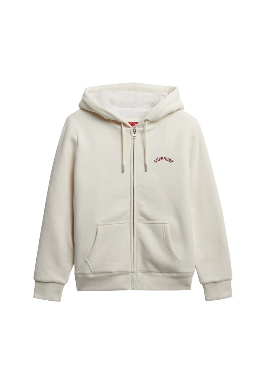 Толстовка с капюшоном на молнии Superdry, от белого
Толстовка с капюшоном на молнии Superdry, от белого