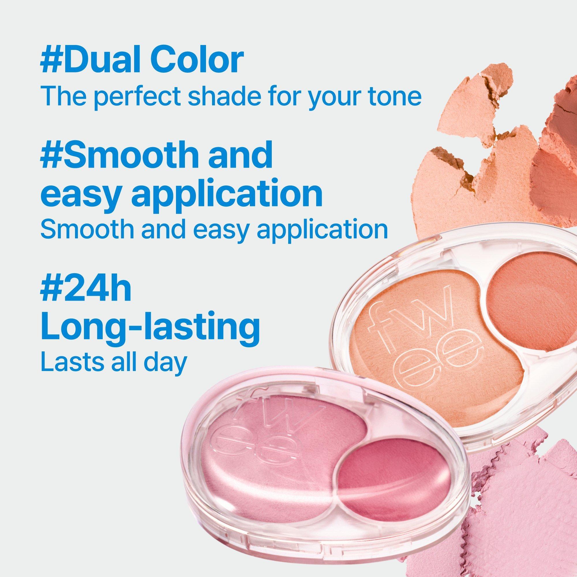 Нежные двойные румяна fwee, RS01 ROSY TALK (rosy pink & marsala rose)
Нежные двойные румяна fwee, RS01 ROSY TALK (rosy pink & marsala rose)