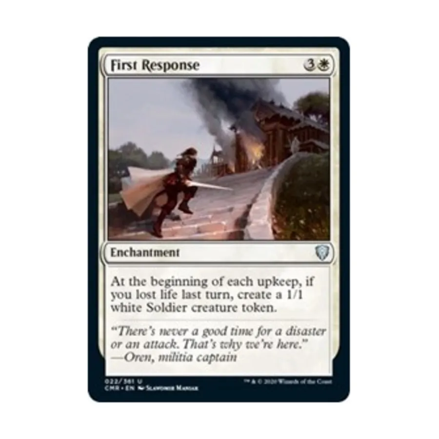 CCG Первый ответ (U), MTG - Commander Legends
CCG Первый ответ (U), MTG - Commander Legends