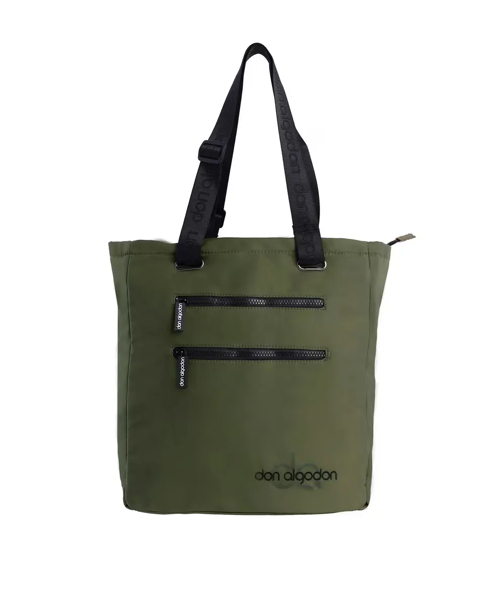 Сумка через плечо цвета хаки на молнии Don Algodón, цвет Kaki
Сумка через плечо цвета хаки на молнии Don Algodón, цвет Kaki