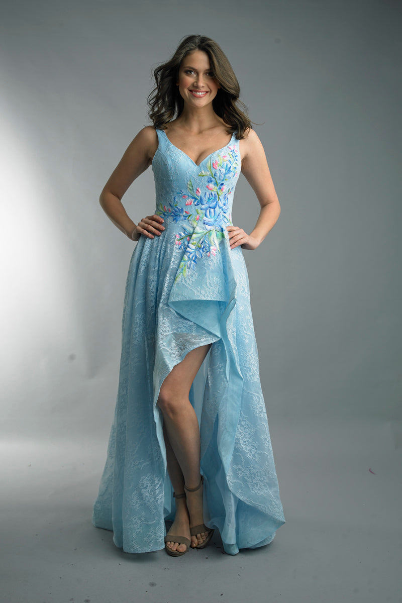 Платье Hi Lo без рукавов с цветочным мотивом Basix Black Label, светло-голубой
Платье Hi Lo без рукавов с цветочным мотивом Basix Black Label, светло-голубой