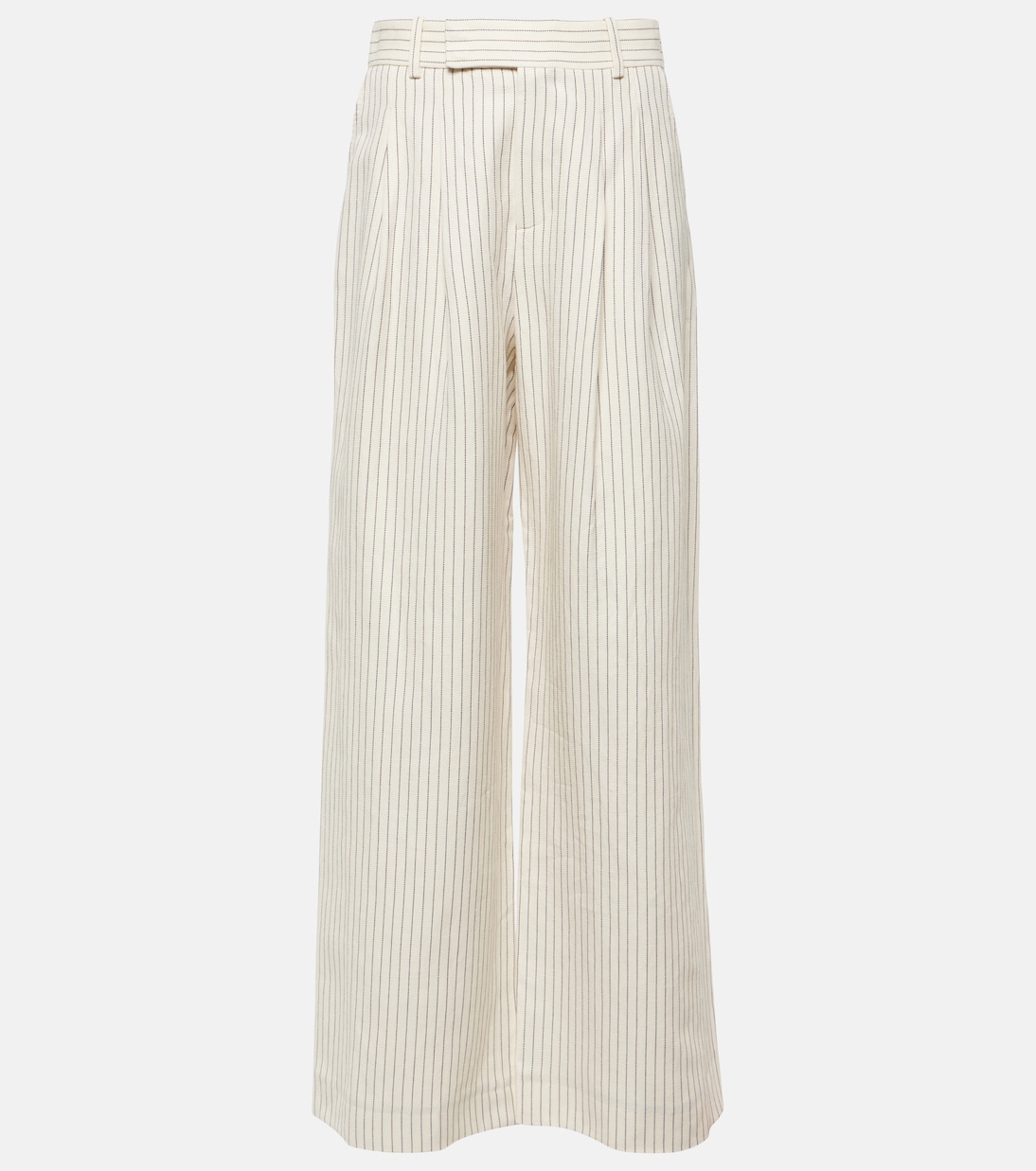 Широкие брюки из хлопка и льна со средней посадкой Frame, Cream Multi
Широкие брюки из хлопка и льна со средней посадкой Frame, Cream Multi