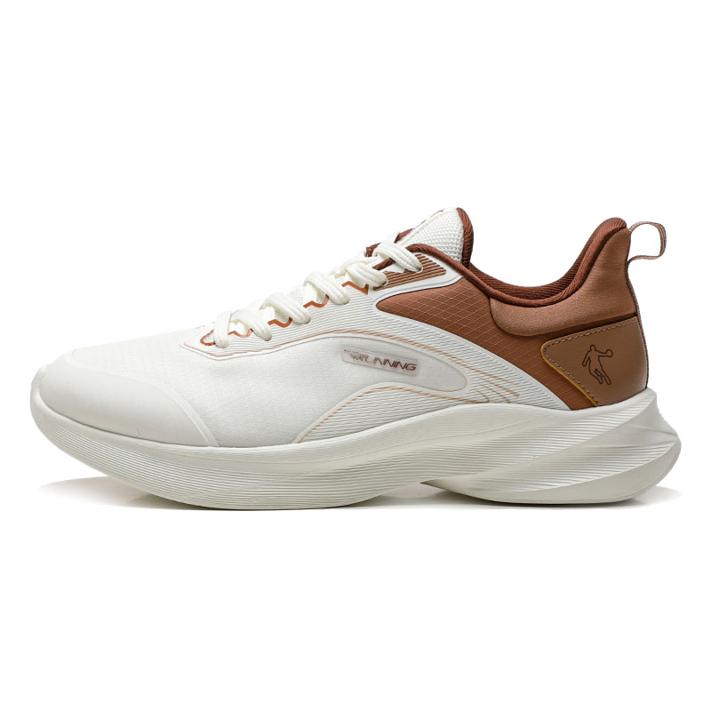 QIAODAN Кроссовки для бега с низкой амортизацией, износостойкие, мужские, белые, коричневые
QIAODAN Кроссовки для бега с низкой амортизацией, износостойкие, мужские, белые, коричневые