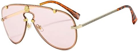 Винтажные цельнолитые солнцезащитные очки из сплава для женщин, солнцезащитные очки с коричневым градиентом для мужчин и для вождения, женские солнцезащитные очки MTZJH, Gold Champagne
Винтажные цельнолитые солнцезащитные очки из сплава для женщин, солнцезащитные очки с коричневым градиентом для мужчин и для вождения, женские солнцезащитные очки MTZJH, Gold Champagne