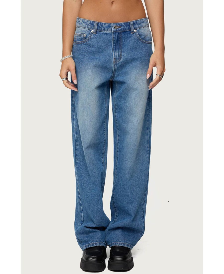 Женские джинсы Rorie со средней посадкой и прямым кроем Edikted, Blue
Женские джинсы Rorie со средней посадкой и прямым кроем Edikted, Blue