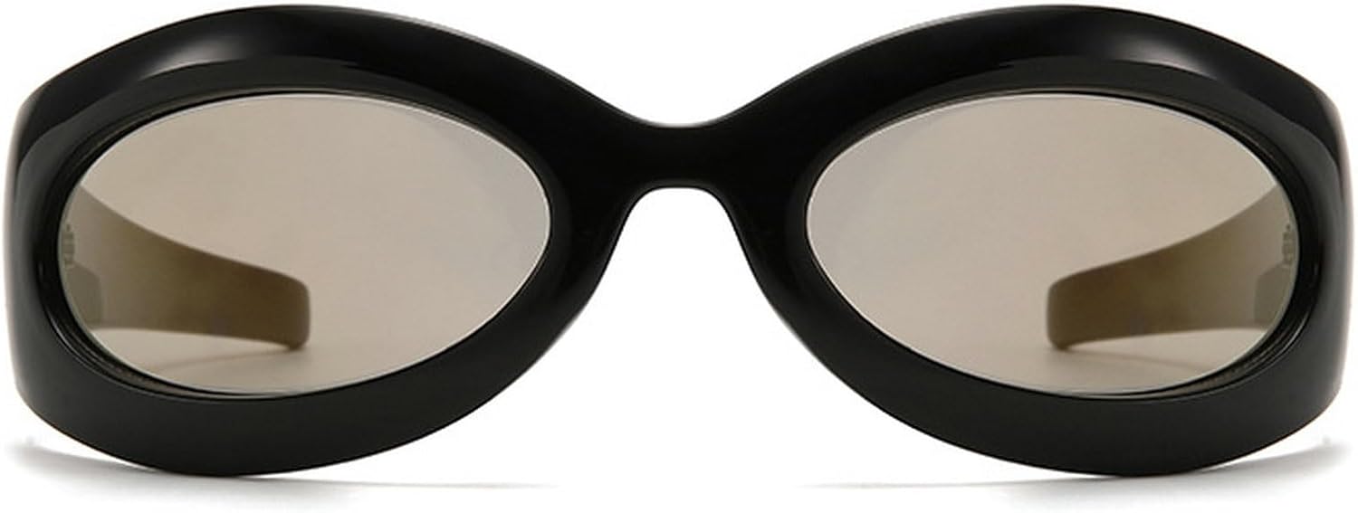 Винтажные овальные солнцезащитные очки «кошачий глаз» в стиле Y2K для женщин и мужчин, роскошные панк-очки с обтекаемой формой, защита от УФ-излучения UV400, спортивные очки унисекс N48 mincl, Black Brown
Винтажные овальные солнцезащитные очки «кошачий глаз» в стиле Y2K для женщин и мужчин, роскошные панк-очки с обтекаемой формой, защита от УФ-излучения UV400, спортивные очки унисекс N48 mincl, Black Brown