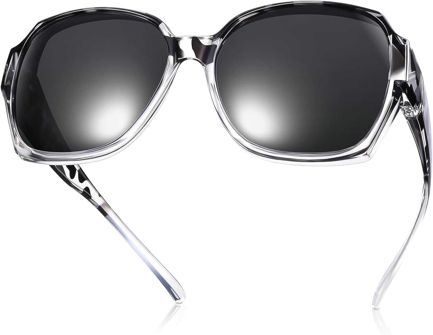 Поляризованные солнцезащитные очки Br'Guras, надеваемые поверх обычных очков, для женщин и мужчин, модные квадратные, легкие (серый леопардовый принт, черный), A1-grey Leopard
Поляризованные солнцезащитные очки Br'Guras, надеваемые поверх обычных очков, для женщин и мужчин, модные квадратные, легкие (серый леопардовый принт, черный), A1-grey Leopard