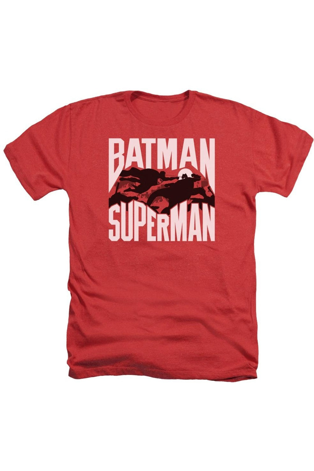 Футболка/футболка Batman V Superman Silhouette Fight для взрослых Heather Gildan, красный
Футболка/футболка Batman V Superman Silhouette Fight для взрослых Heather Gildan, красный