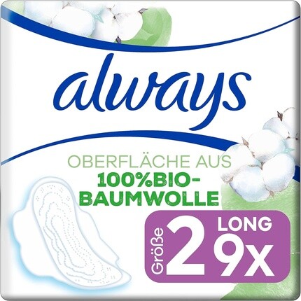 Always Ultra Cotton Protection Long с крылышками
Always Ultra Cotton Protection Long с крылышками