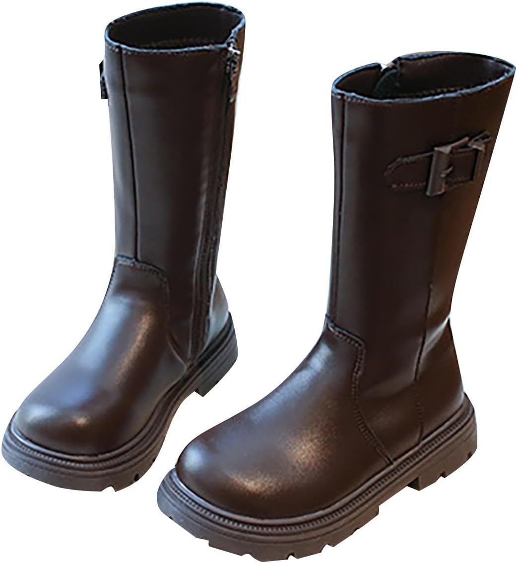 Детские сапоги до колена для девочек, сапоги средней длины, верховые сапоги, искусственная кожа, молния, панк/гот стиль, осень-зима, с бантом, боевые сапоги, маленькие и большие размеры Generic, A05 Brown
Детские сапоги до колена для девочек, сапоги средней длины, верховые сапоги, искусственная кожа, молния, панк/гот стиль, осень-зима, с бантом, боевые сапоги, маленькие и большие размеры Generic, A05 Brown