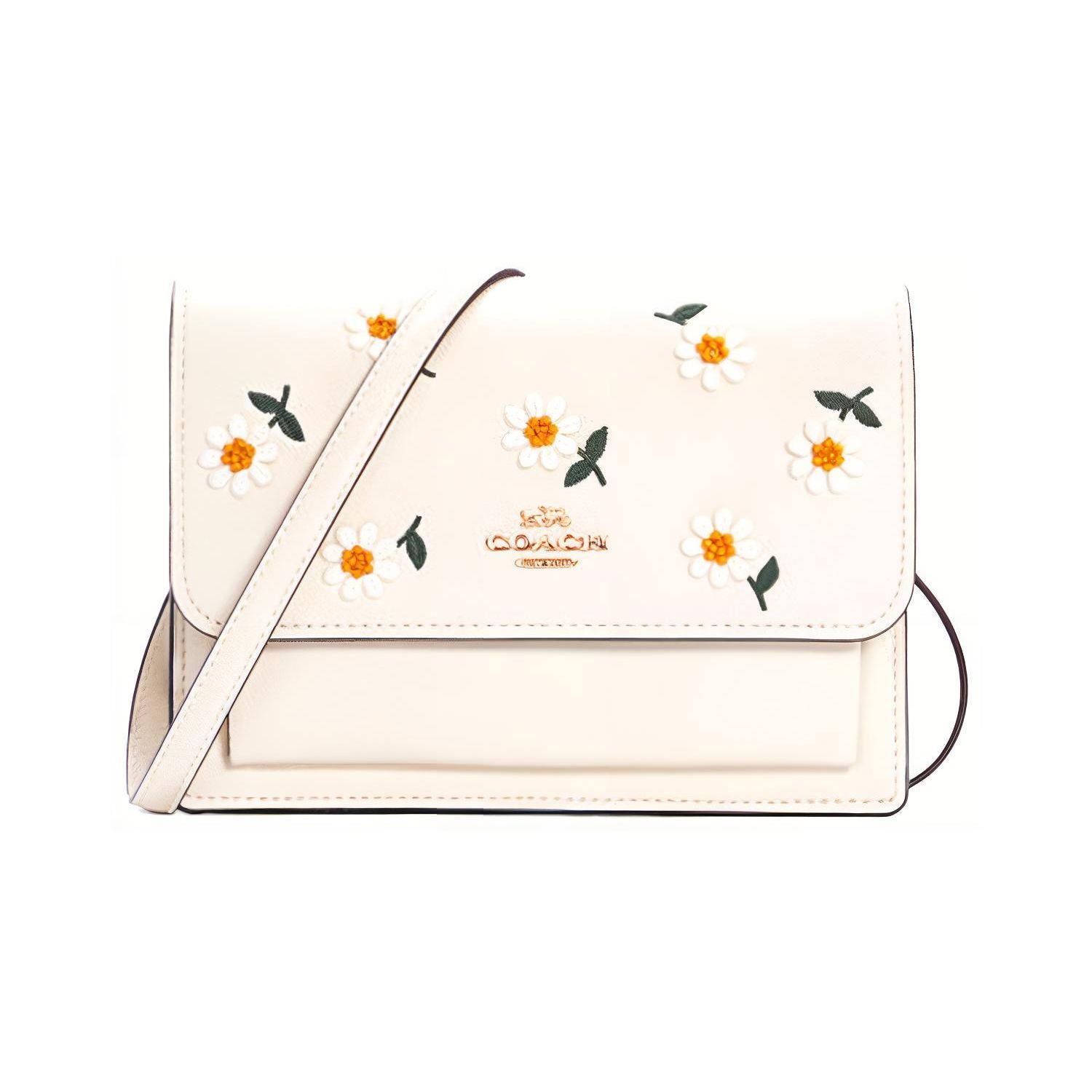 COACH Складная кожаная поясная сумка через плечо кроссбоди белый
COACH Складная кожаная поясная сумка через плечо кроссбоди белый