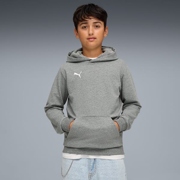 Футбольная толстовка для больших детей Teamgoal Puma, серый
Футбольная толстовка для больших детей Teamgoal Puma, серый